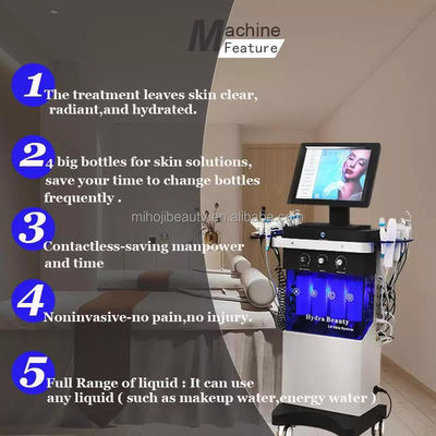 Vertical Professional Hydrafacial Machine Deep Cleaning 14+3 Hydration Facial Machine