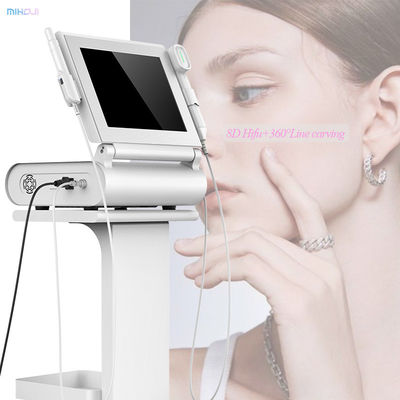 Face Lifting Hifu Beauty Machine AC110V 10000 Shots Enhance Skin Elasticity