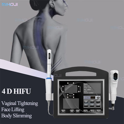 M001 Desktop 4D HIFU Beauty Machine 2 Handles Ultrasonic Focus Hifu Body Machine