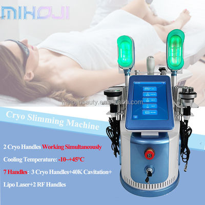 40K Cavitation 360 Cryolipolysis Machine 7 In 1 For Body Slimming Beauty Device